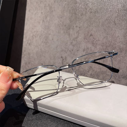 Blocking Glasses Light Blue Square