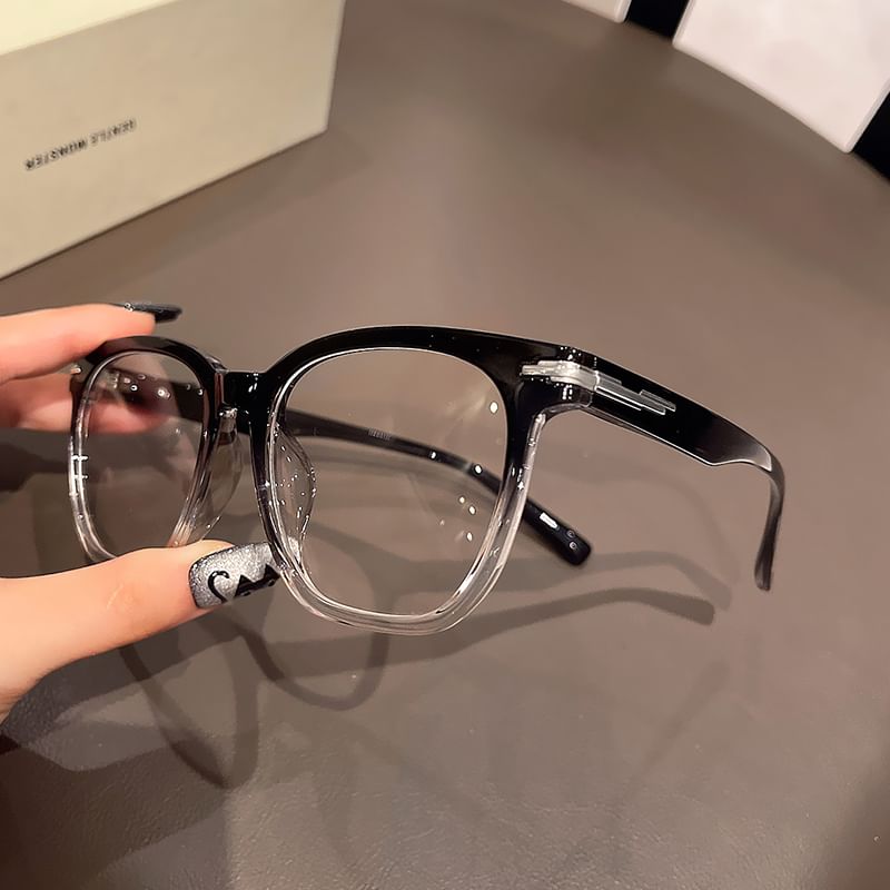 Light Square Blocking Blue Glasses