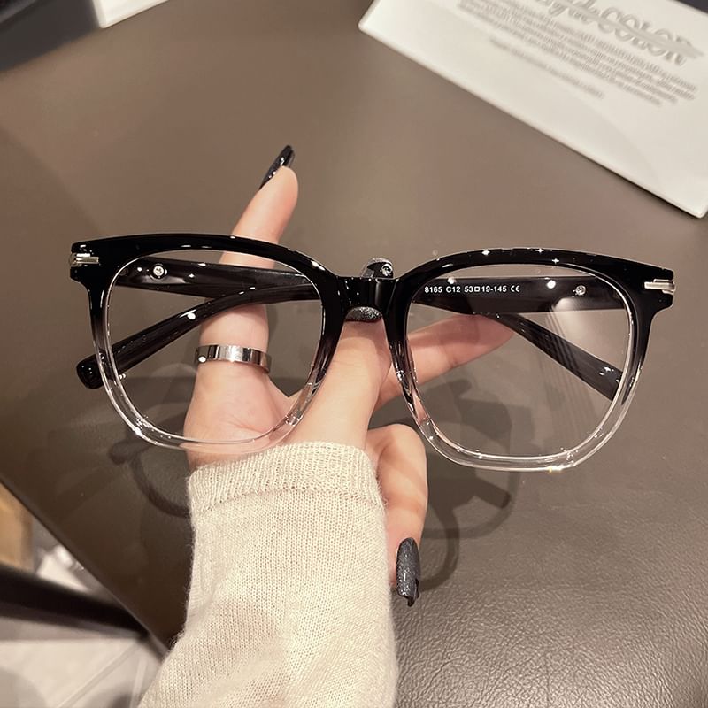 Light Square Blocking Blue Glasses