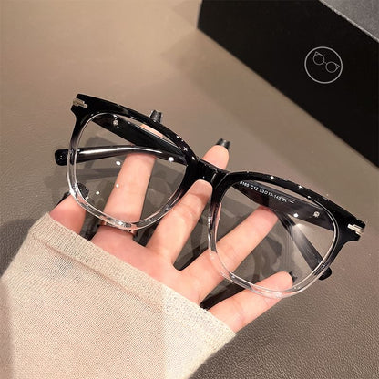 Light Square Blocking Blue Glasses