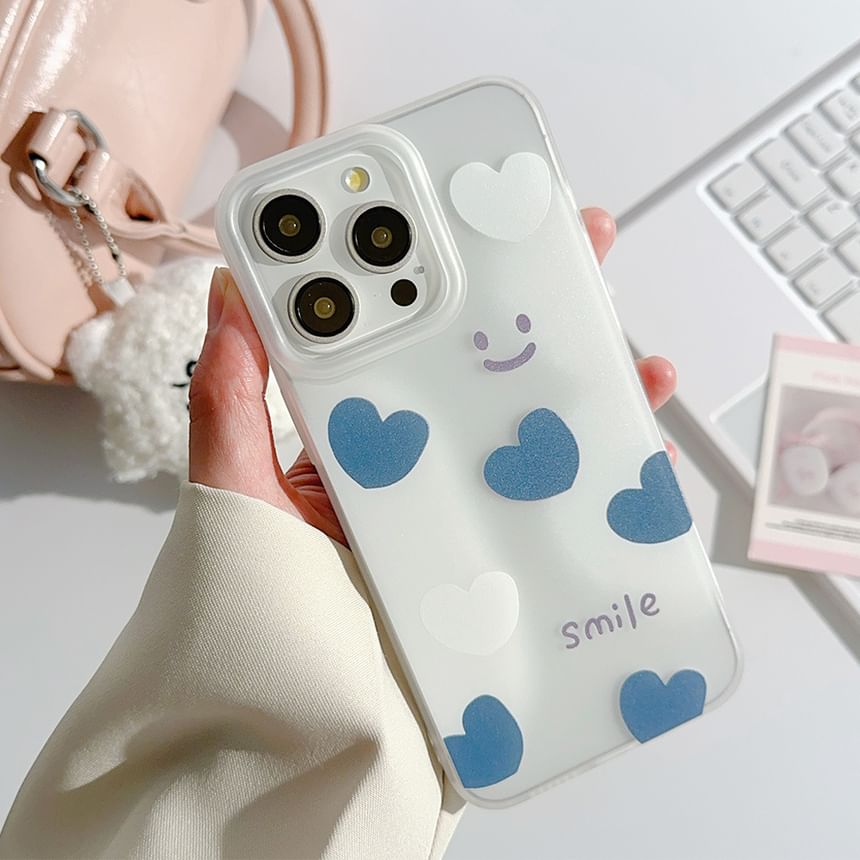 Smiley Heart Phone Case