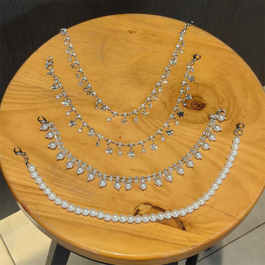 Rhinestone Shoe Charm