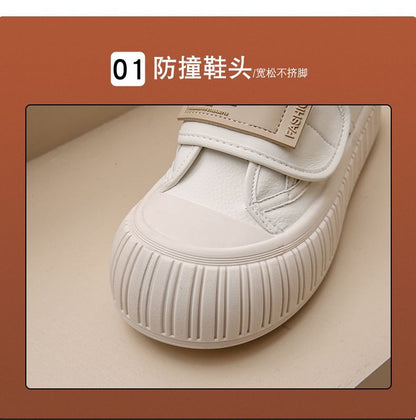 Hook-And-Loop Platform Sneakers