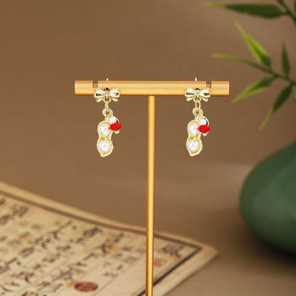 Faux Gemstone Dangle Earring