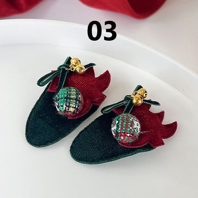 Christmas Fabric Hair Clip / Headband / Set