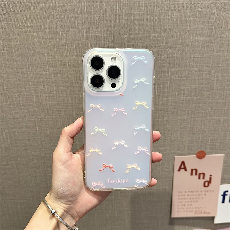 Polka Dot / Bow / Heart Phone Case / Strap / Set