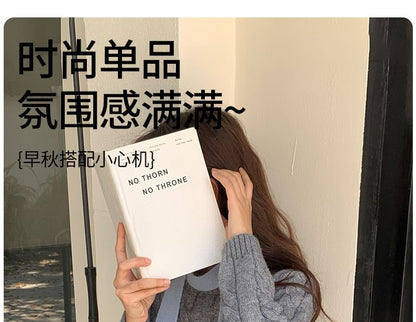 Scarf Narrow Knit Plain