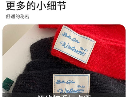 Scarf Narrow Knit Plain