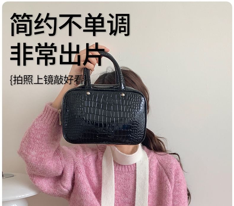 Scarf Narrow Knit Plain