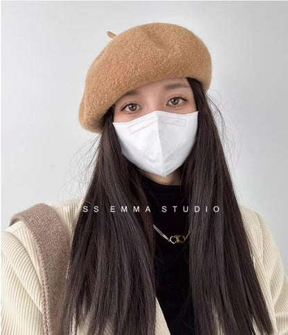 Woolen Beret Plain