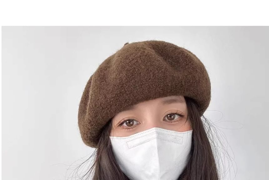 Woolen Beret Plain