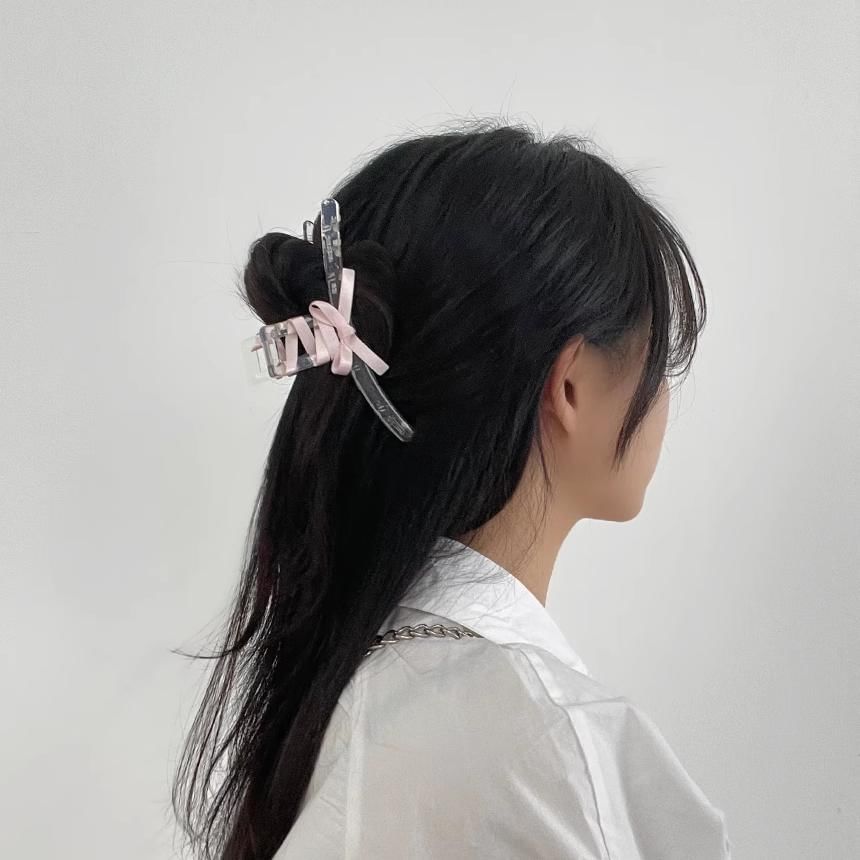 Ribbon Bow Hair Claw