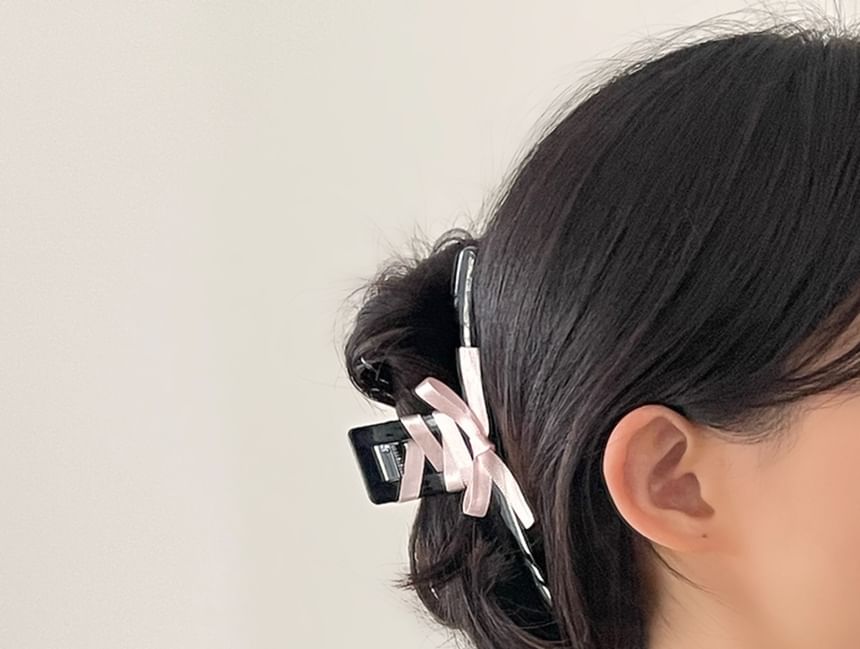 Ribbon Bow Hair Claw