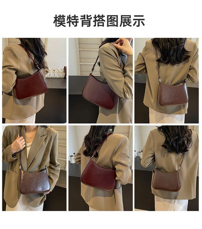 Faux Leather Bag Shoulder