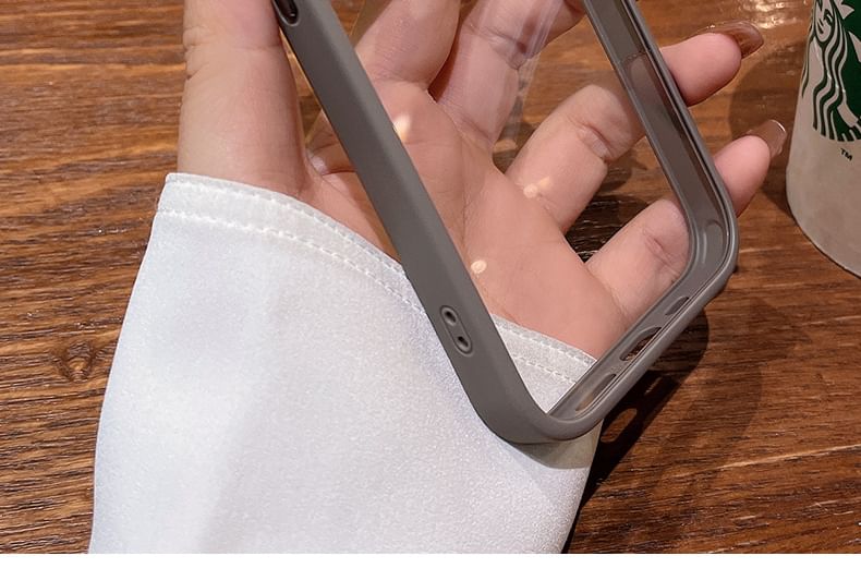 Phone Glitter Protection Case Lens