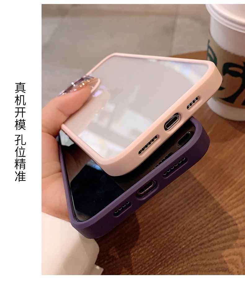 Case Protection Phone Glitter Lens