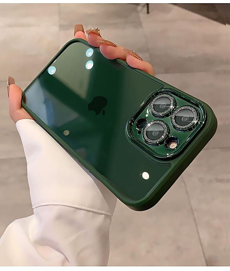 Case Protection Phone Glitter Lens