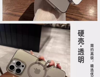 Transparent MagSafe) Phone with Case (Compatible Magnetic