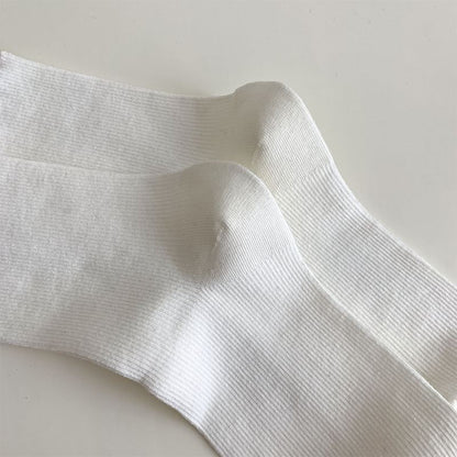 Two Tone Lettuce Edge Socks