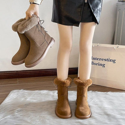 Fleece Lined Short Boots