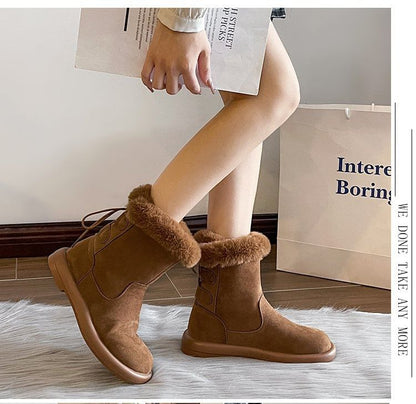 Fleece Lined Short Boots