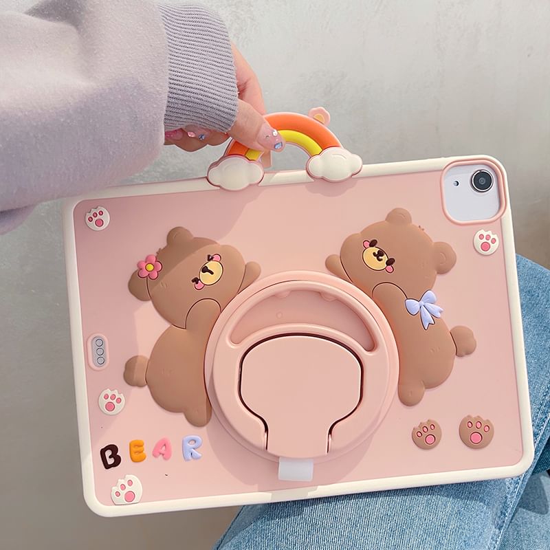 Rainbow Case iPad Bear