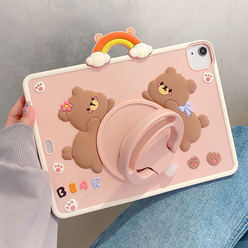 Rainbow Case iPad Bear