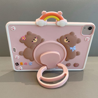Rainbow Case iPad Bear