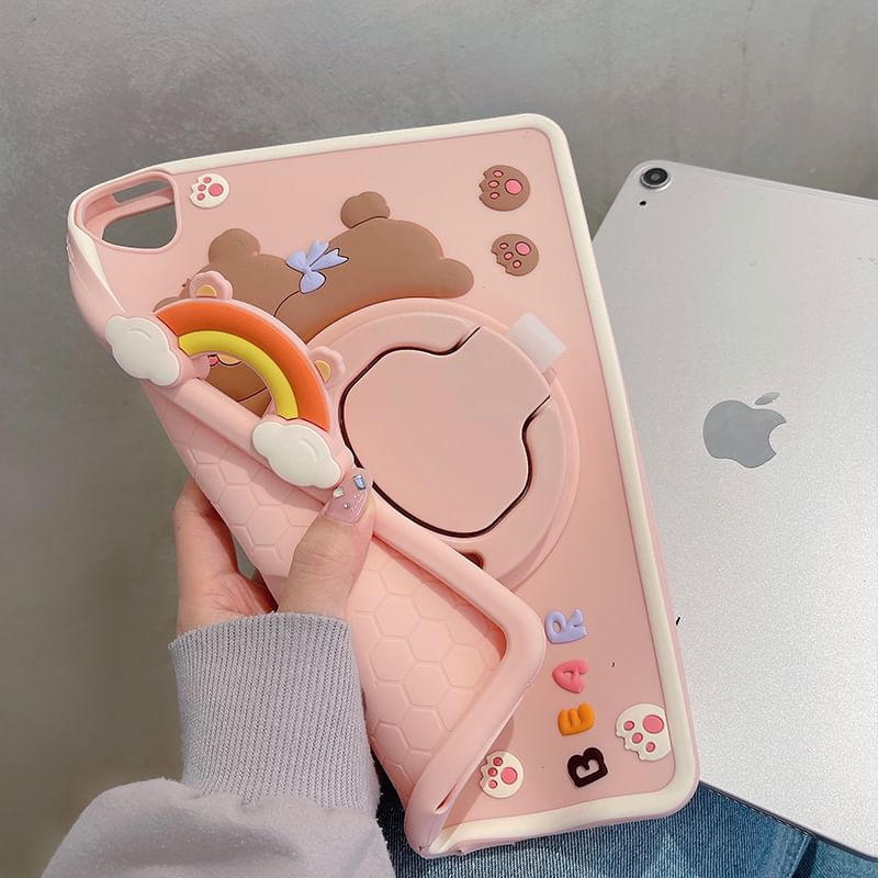 Rainbow Case iPad Bear