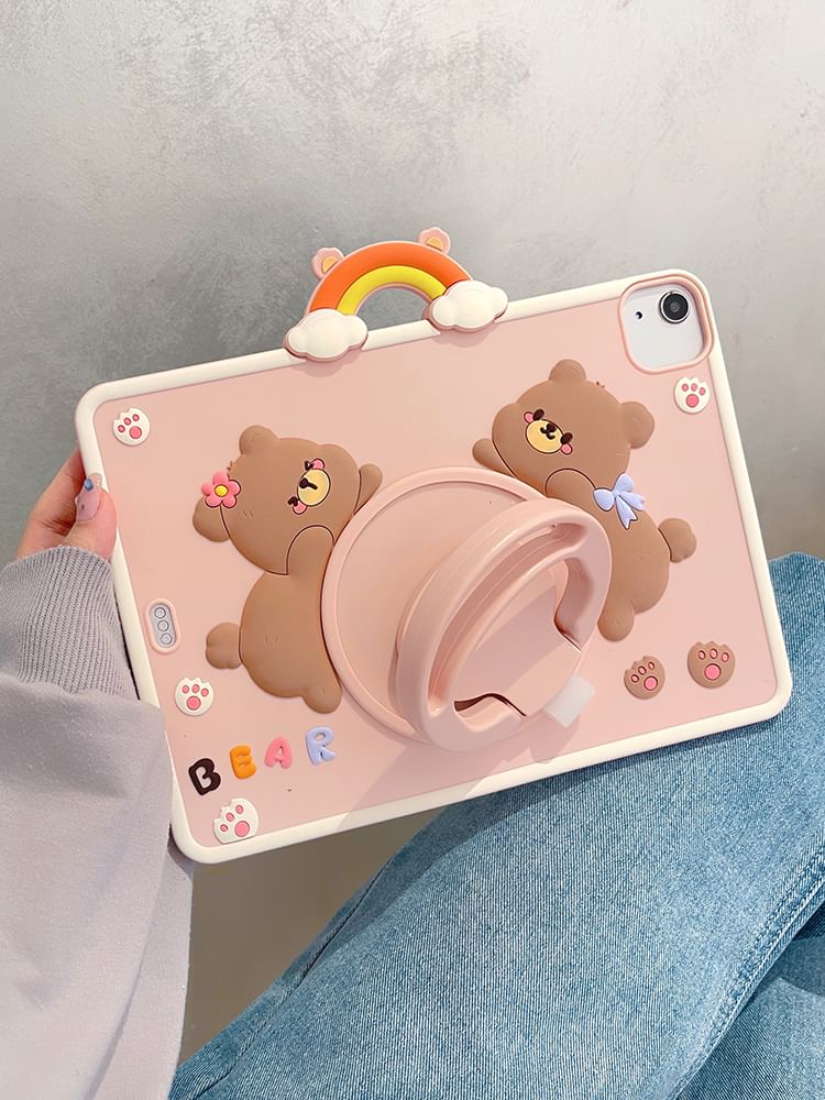 Rainbow Case iPad Bear