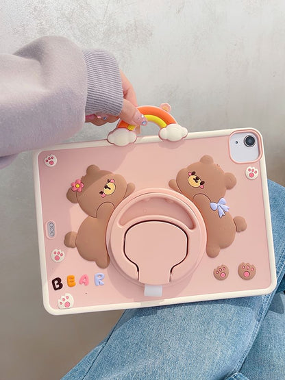 Rainbow Case iPad Bear