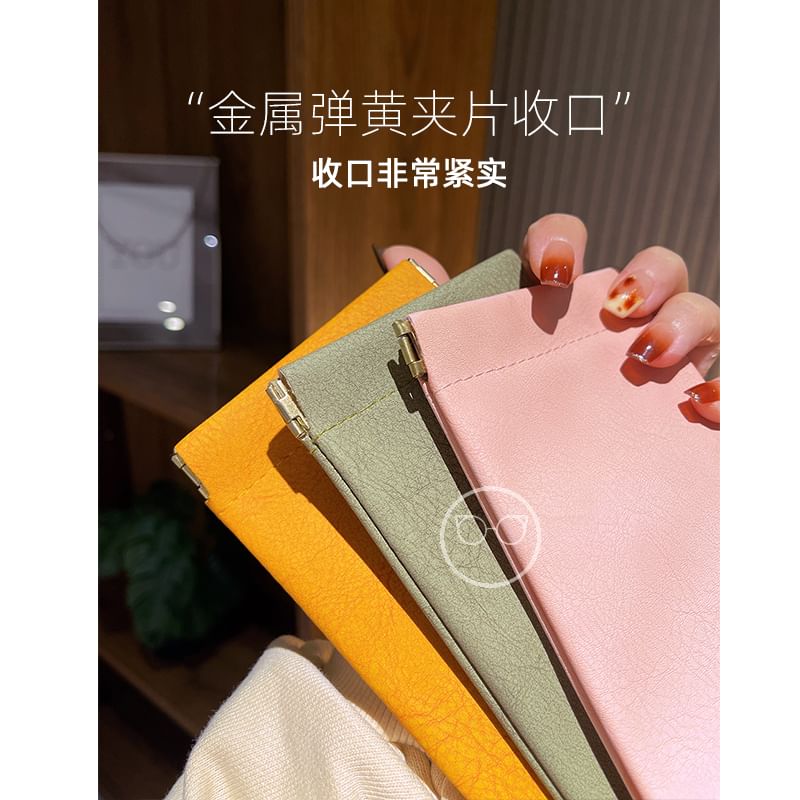 Glasses Case Leather Faux