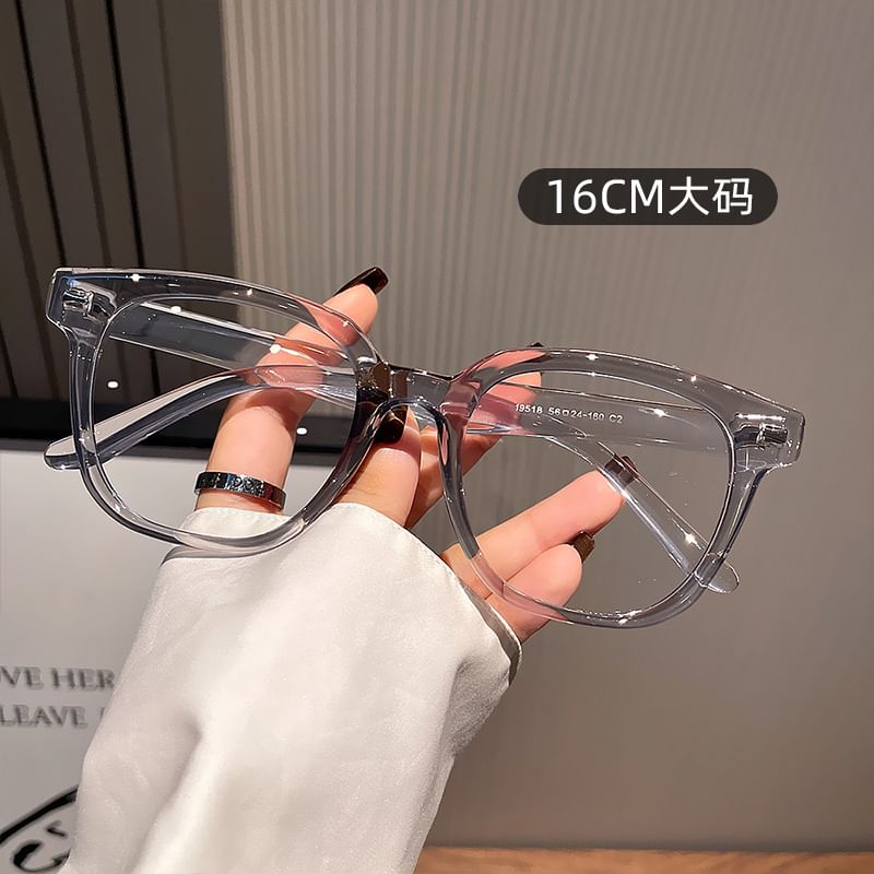 Light Glasses Blocking Square Blue