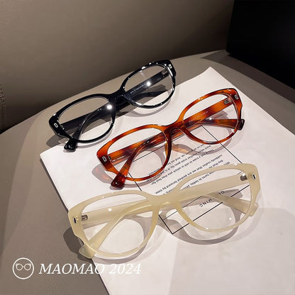 Light Blue Cat Blocking Eye Glasses