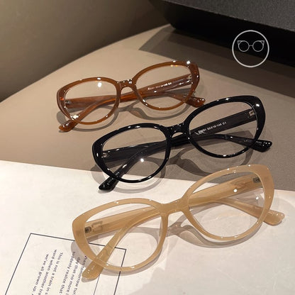 Cat Eye Light Glasses Blocking Blue