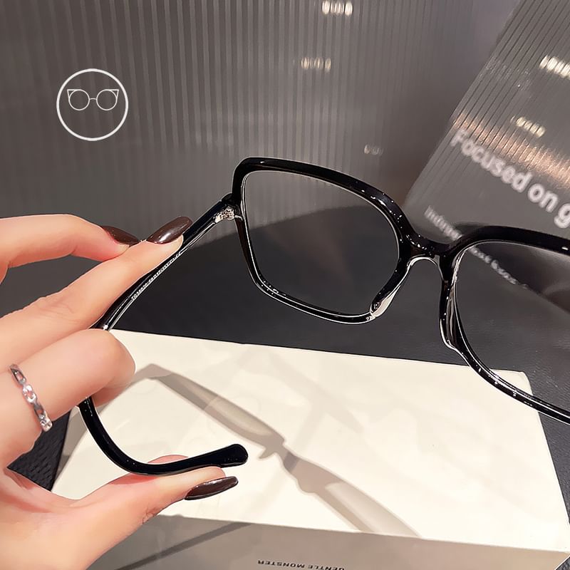 Light Glasses Square Blue Blocking Oversized