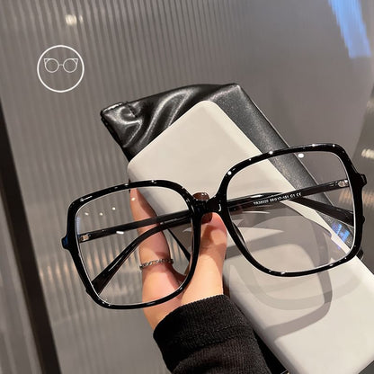 Light Glasses Square Blue Blocking Oversized