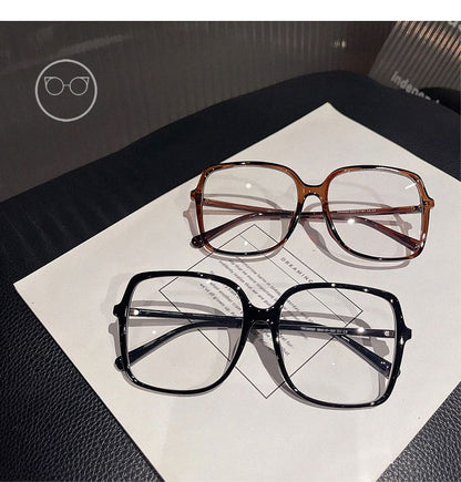 Light Glasses Square Blue Blocking Oversized