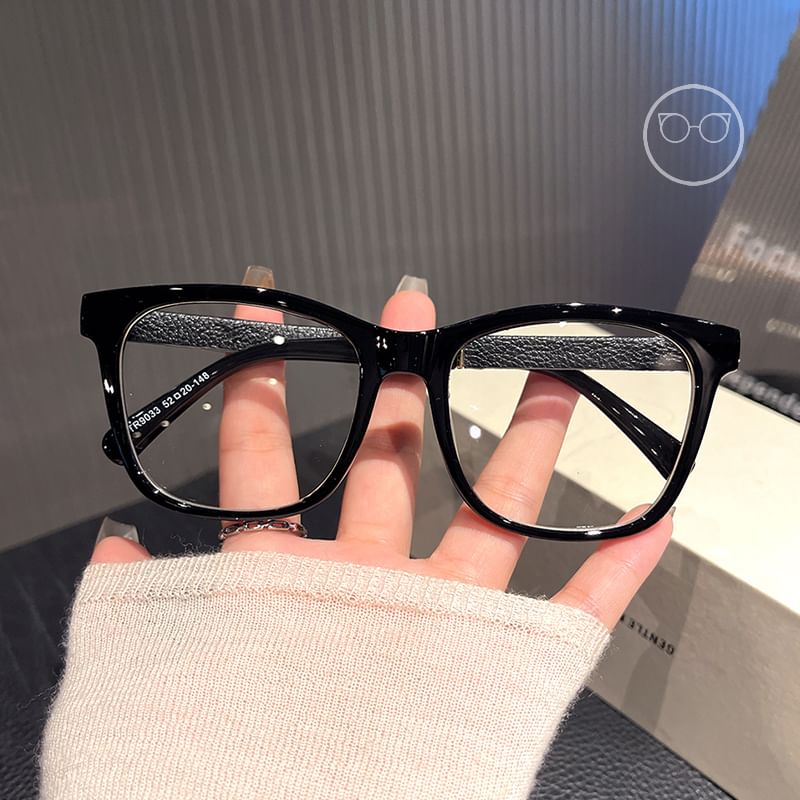 Square Glasses Blocking Blue Light