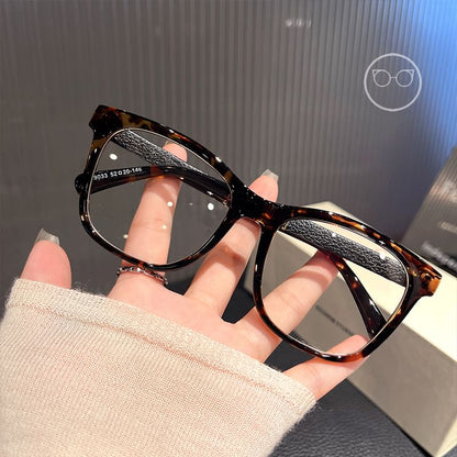 Square Glasses Blocking Blue Light