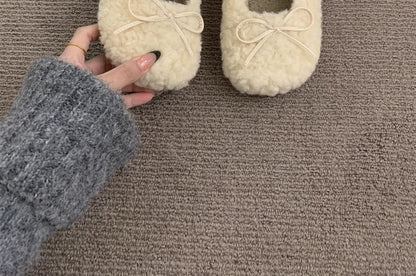 Furry Shoes Mary Plain Jane