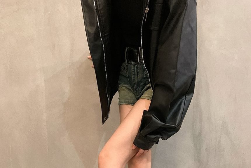 Leopard Boots High Heel Pointed Print Short