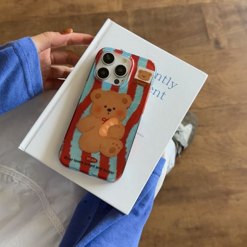 Striped Animal Case Phone