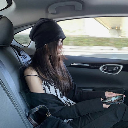 / Slouchy Beanie Cuffed Plain