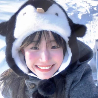 Fluffy Hat Cartoon Animal