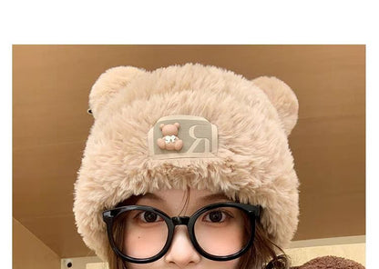 Hat Tone Fluffy Bear Two /