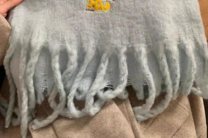 Dog Scarf / Plaid Applique