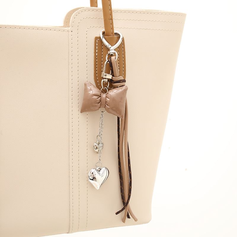Padded Phone Knotted Bow Charm