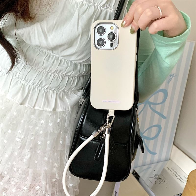 Plain Faux Phone Case Leather