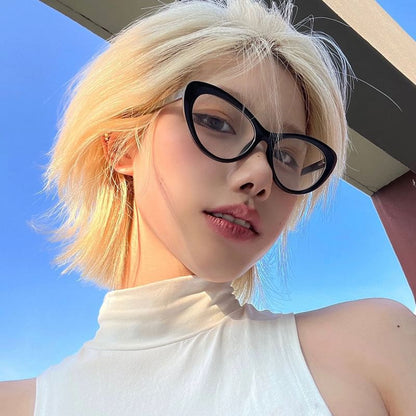 Cat Plain Eye Eyeglasses